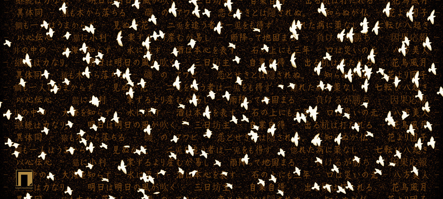 Flight Pattern Gamma Deskmat - Dark Theme