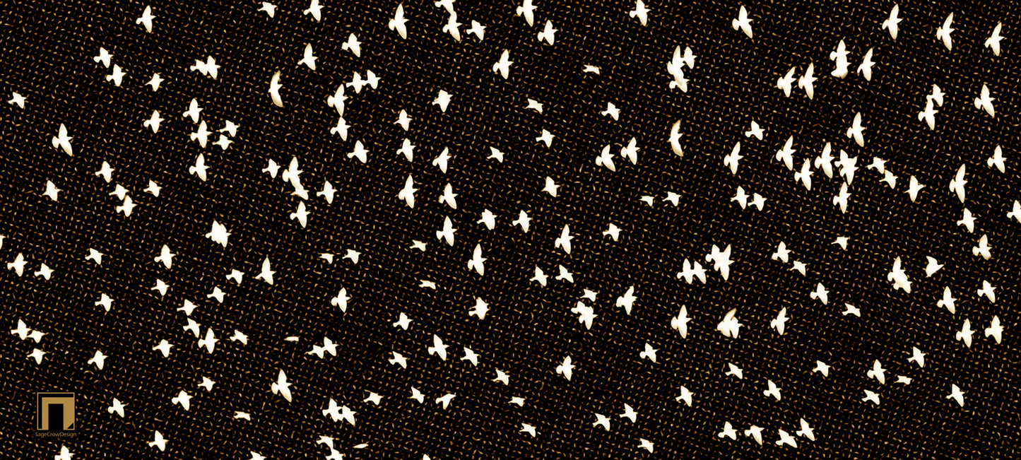 Flight Pattern Gamma Deskmat - Dark Theme