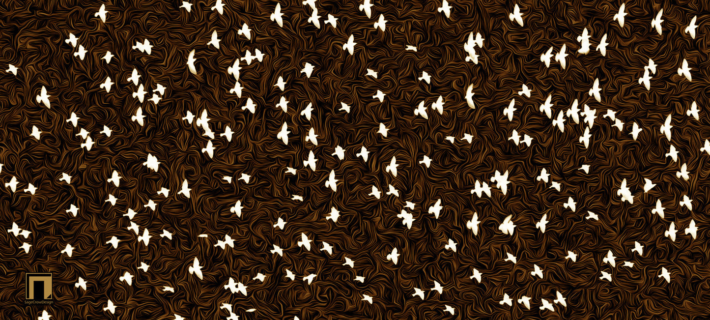 Flight Pattern Gamma Deskmat - Dark Theme