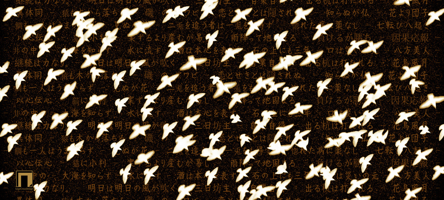 Flight Pattern Delta Deskmat - Dark Theme