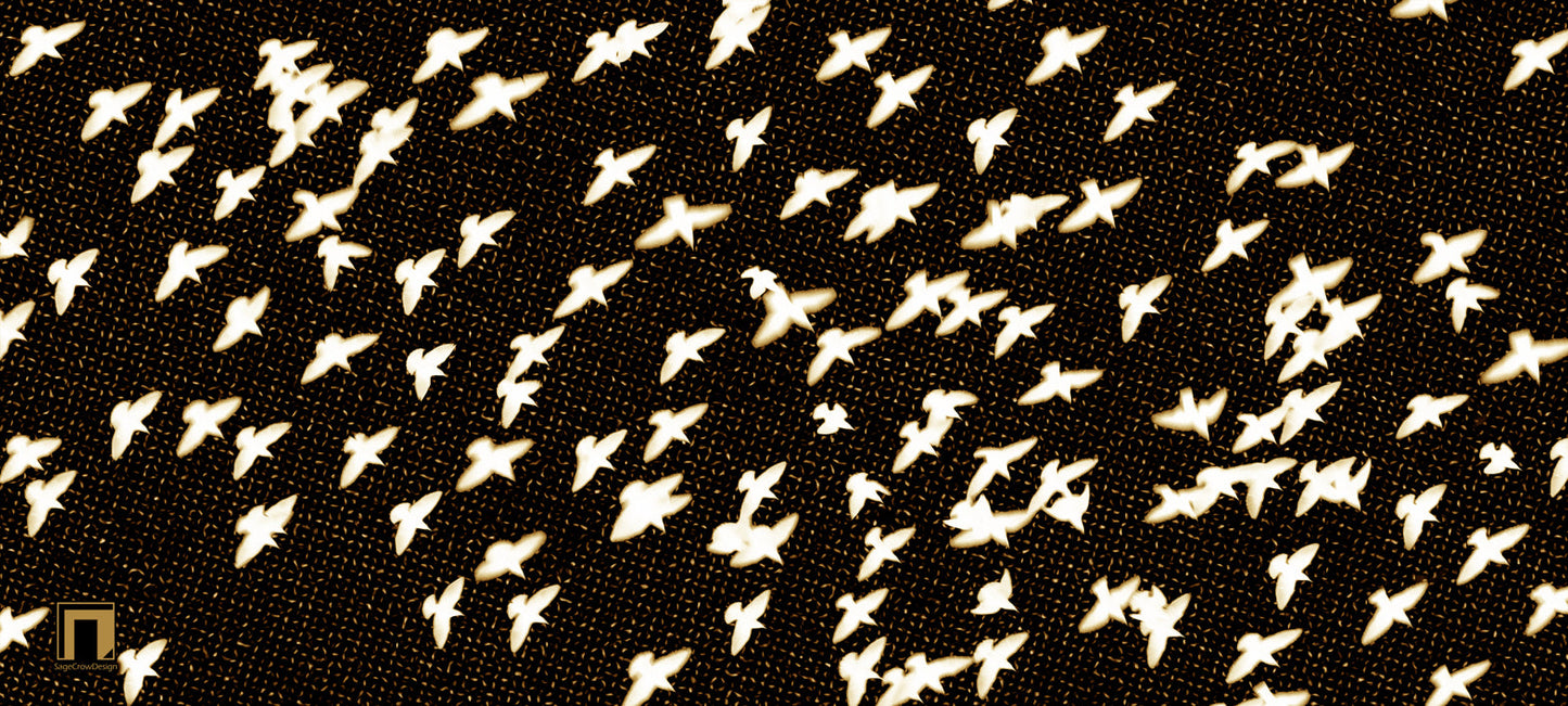 Flight Pattern Delta Deskmat - Dark Theme