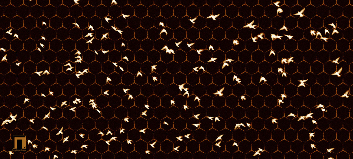Flight Pattern Alpha Deskmat - Dark Theme