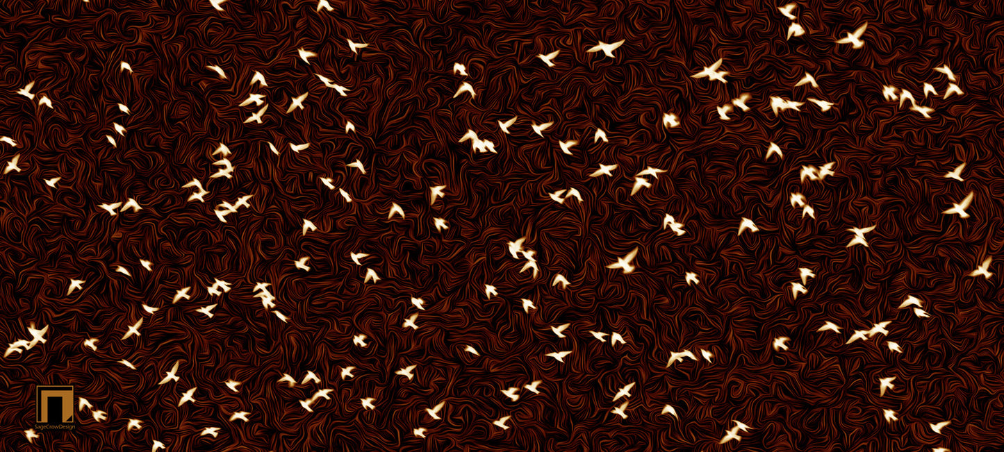 Flight Pattern Alpha Deskmat - Dark Theme