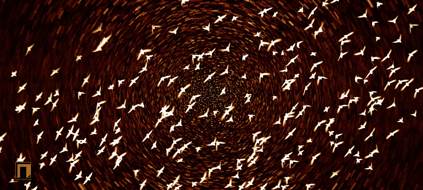 Flight Pattern Beta Deskmat - Dark Theme