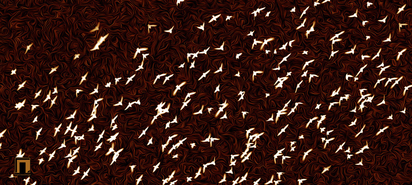 Flight Pattern Beta Deskmat - Dark Theme