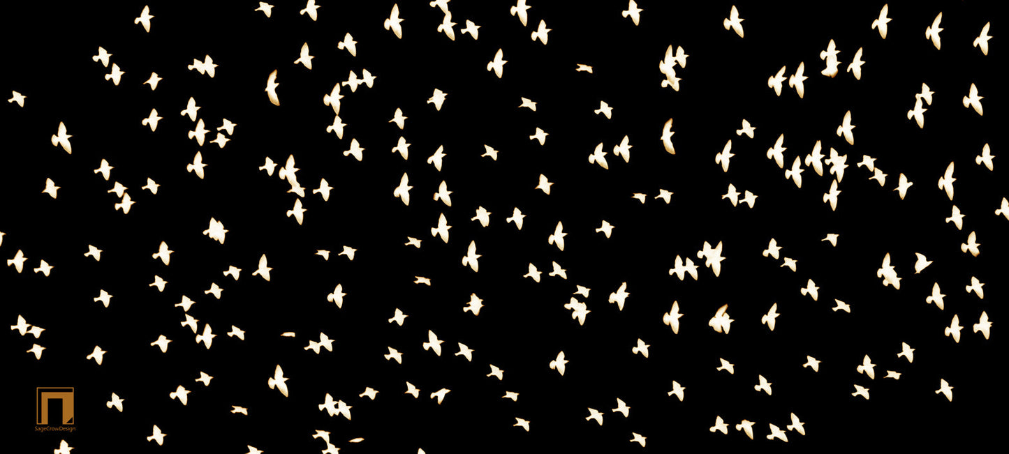 Flight Pattern Gamma Deskmat - Dark Theme
