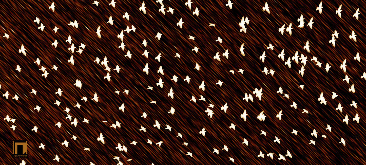 Flight Pattern Gamma Deskmat - Dark Theme