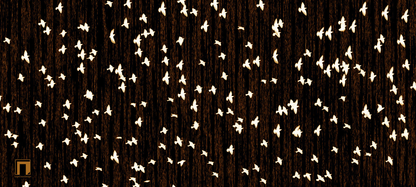 Flight Pattern Gamma Deskmat - Dark Theme