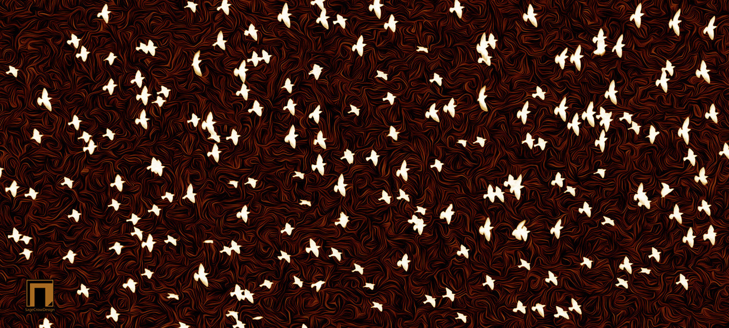 Flight Pattern Gamma Deskmat - Dark Theme