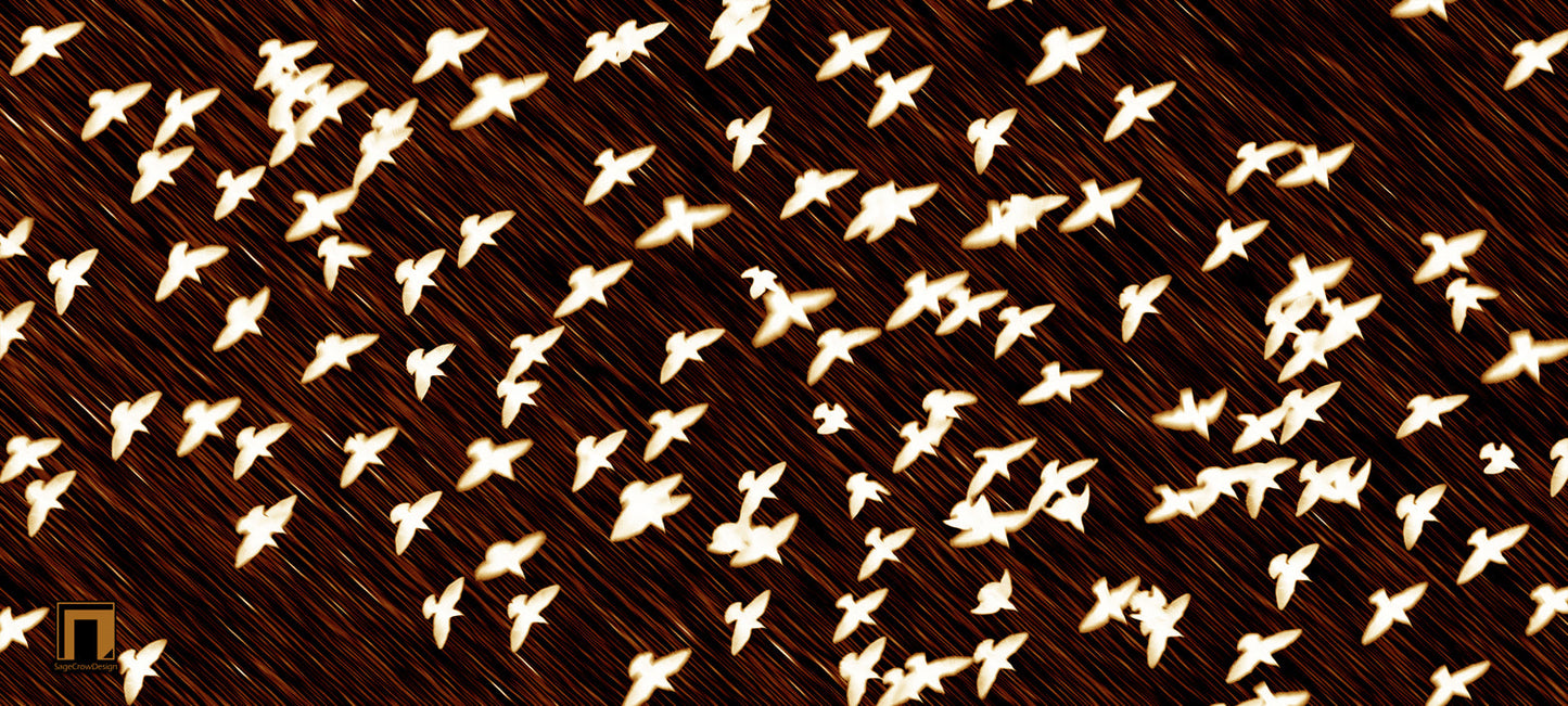 Flight Pattern Delta Deskmat - Dark Theme