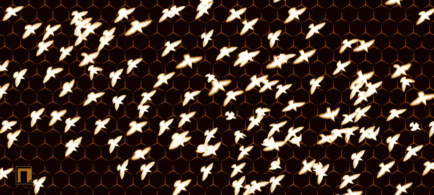 Flight Pattern Delta Deskmat - Dark Theme