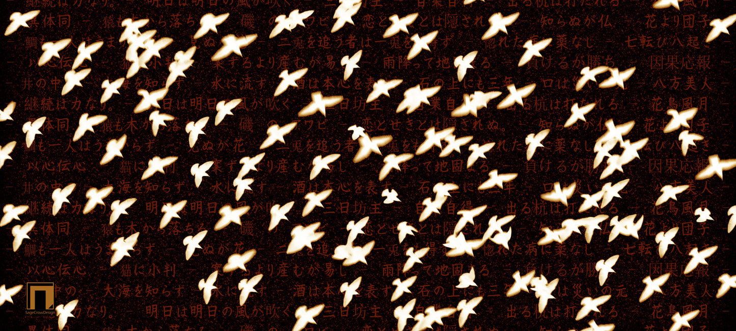 Flight Pattern Delta Deskmat - Dark Theme