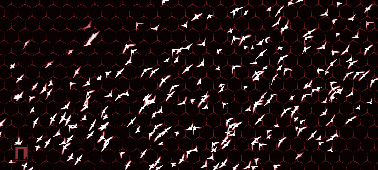 Flight Pattern Beta Deskmat - Dark Theme