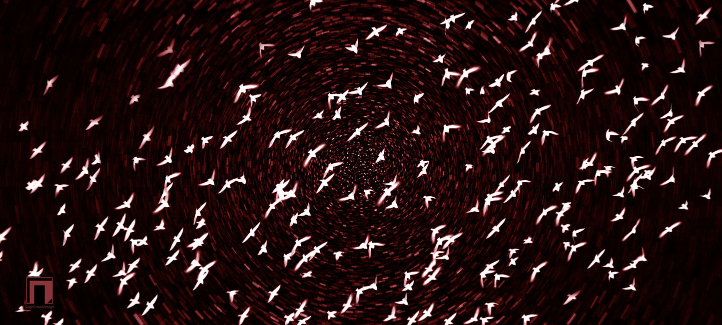 Flight Pattern Beta Deskmat - Dark Theme
