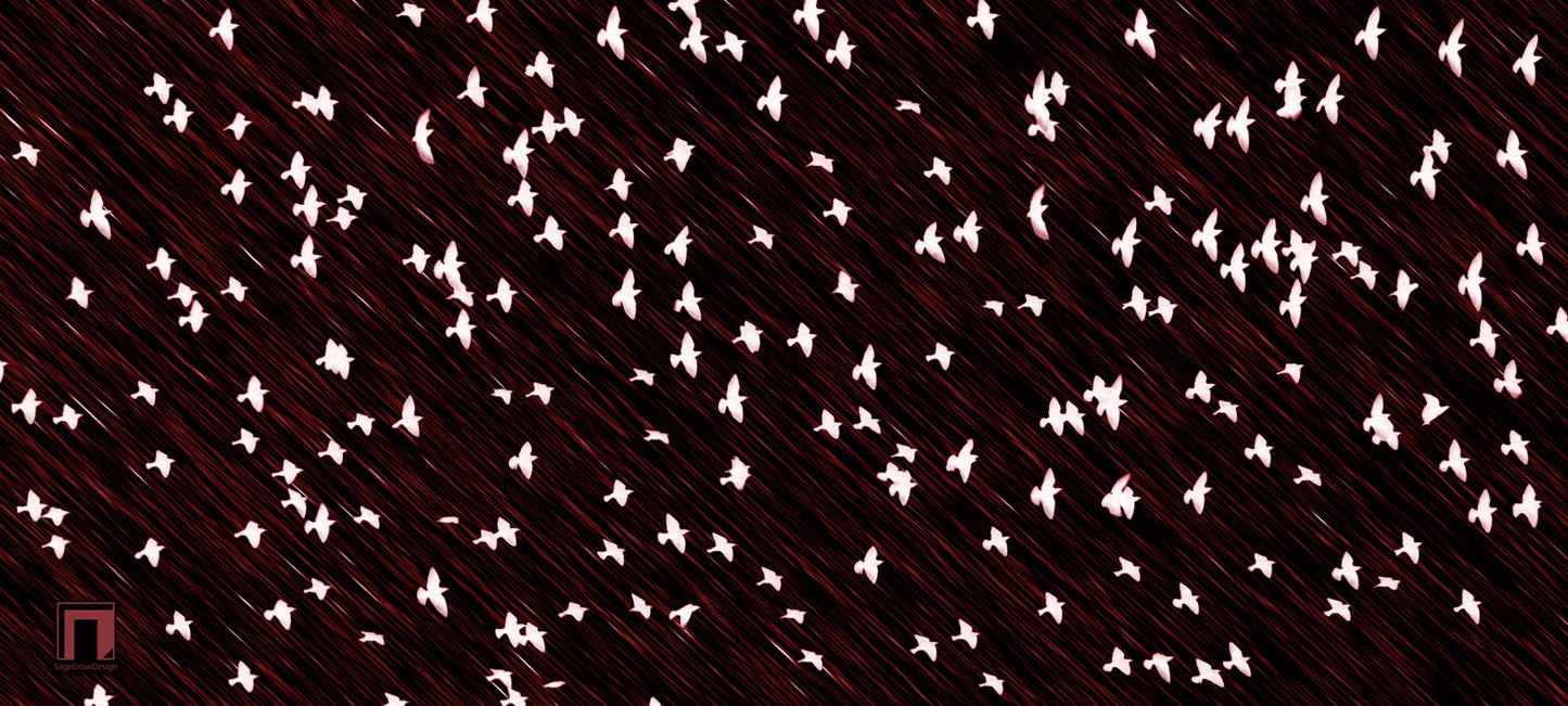 Flight Pattern Gamma Deskmat - Dark Theme