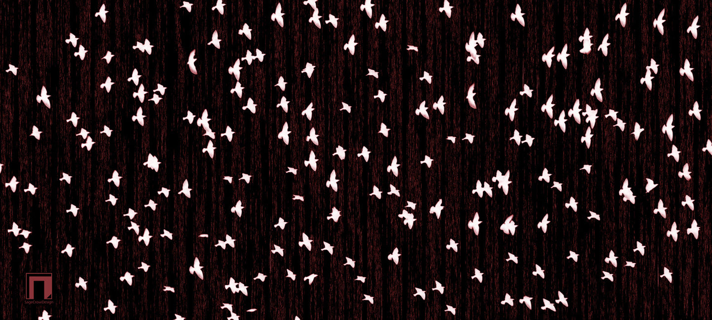 Flight Pattern Gamma Deskmat - Dark Theme