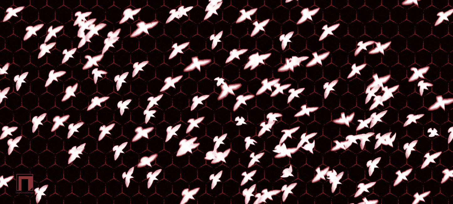 Flight Pattern Delta Deskmat - Dark Theme