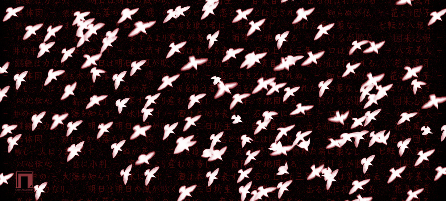 Flight Pattern Delta Deskmat - Dark Theme