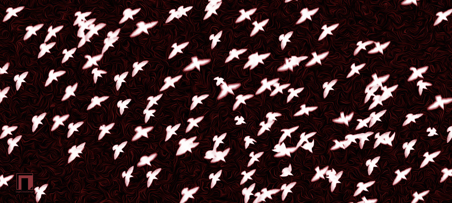 Flight Pattern Delta Deskmat - Dark Theme