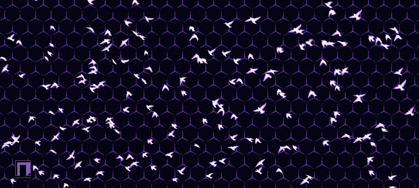 Flight Pattern Alpha Deskmat - Dark Theme