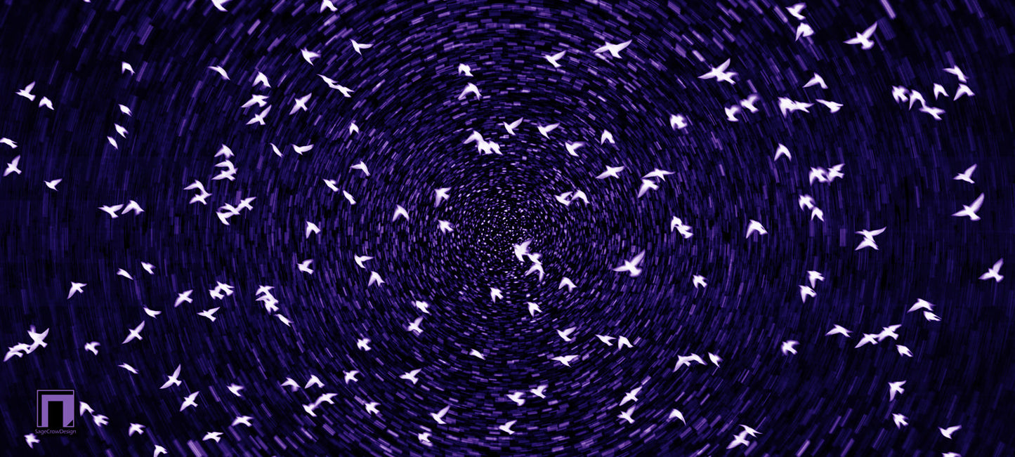 Flight Pattern Alpha Deskmat - Dark Theme