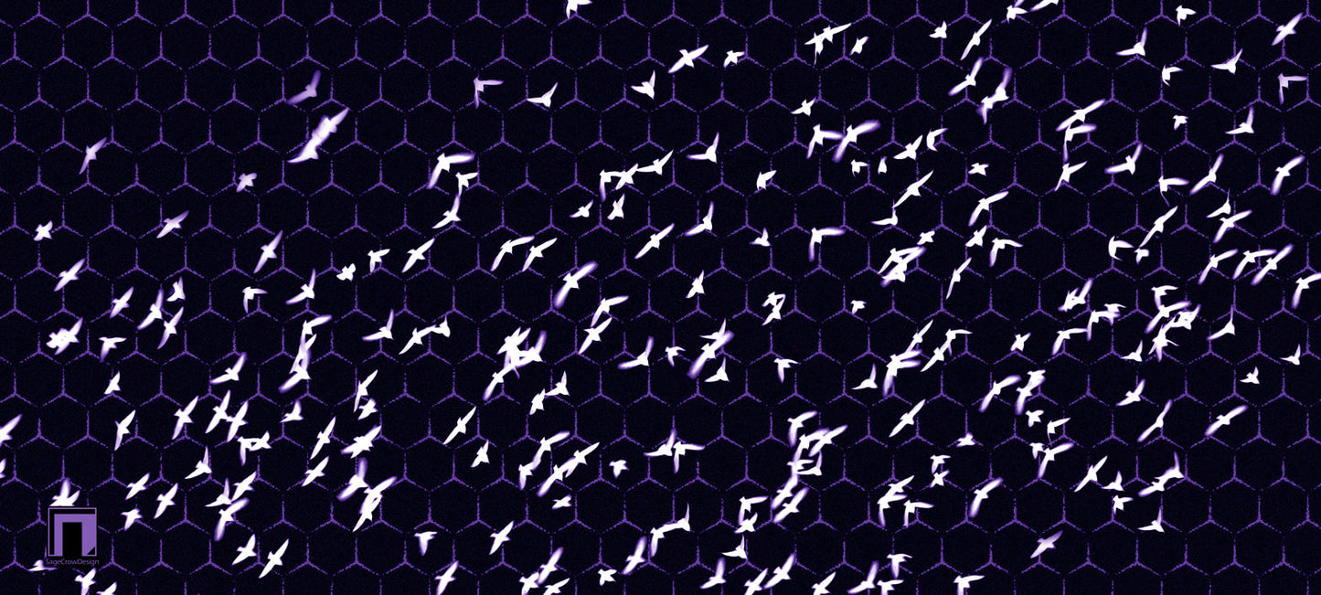 Flight Pattern Beta Deskmat - Dark Theme