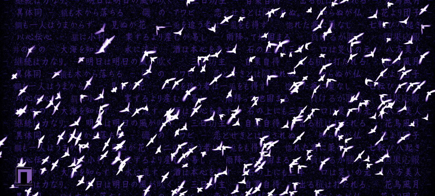 Flight Pattern Beta Deskmat - Dark Theme