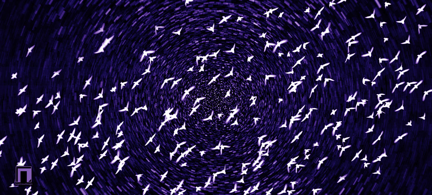 Flight Pattern Beta Deskmat - Dark Theme
