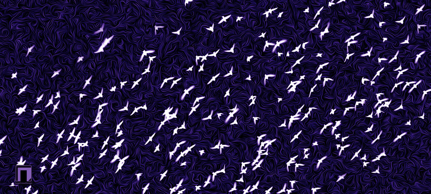 Flight Pattern Beta Deskmat - Dark Theme
