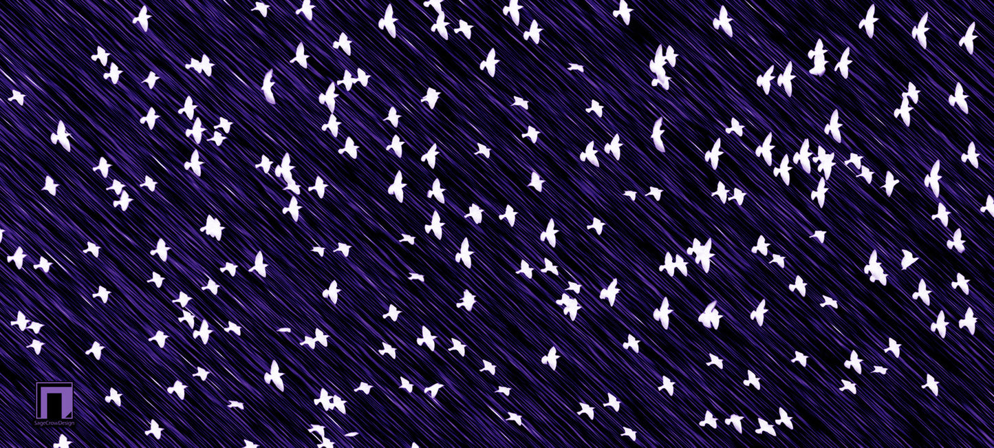 Flight Pattern Gamma Deskmat - Dark Theme