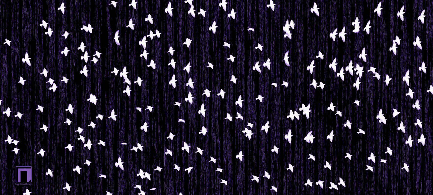 Flight Pattern Gamma Deskmat - Dark Theme