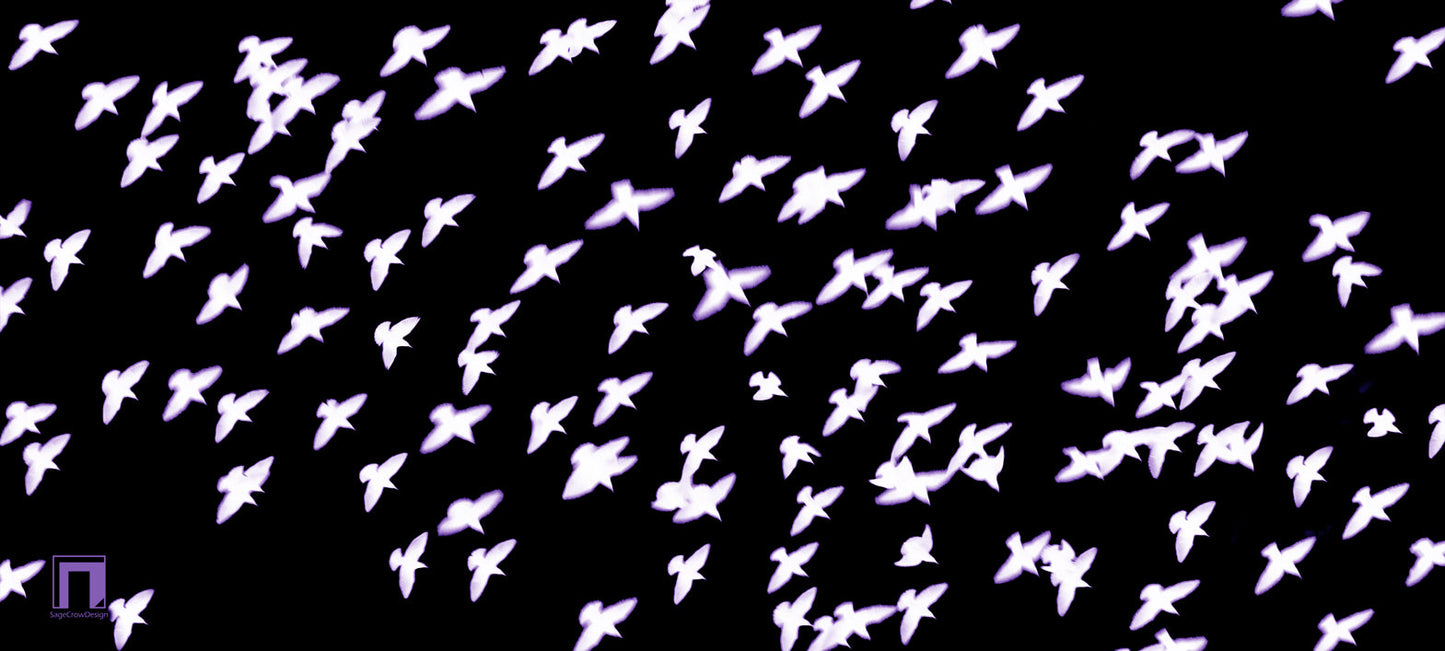 Flight Pattern Delta Deskmat - Dark Theme
