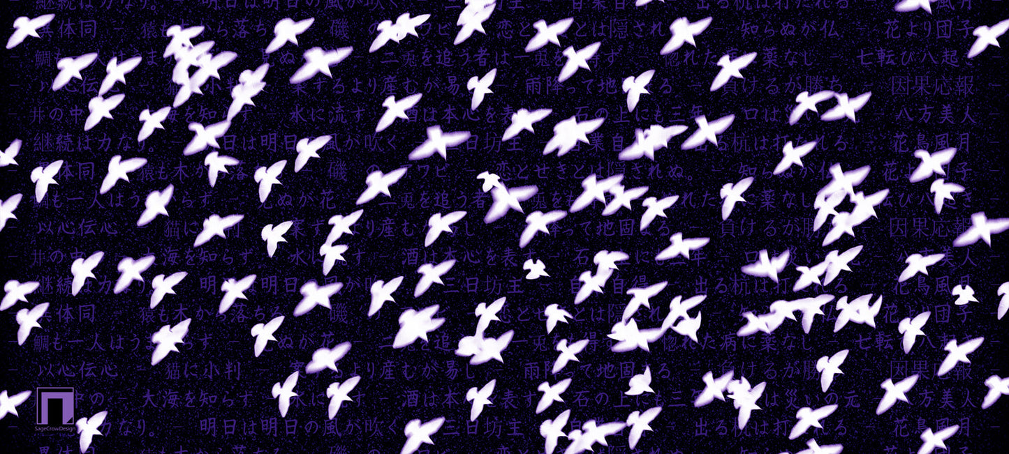 Flight Pattern Delta Deskmat - Dark Theme