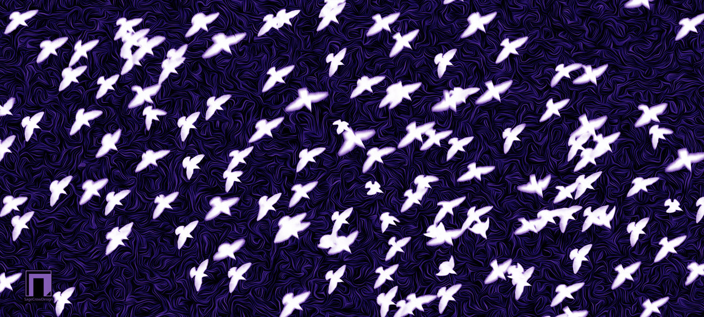 Flight Pattern Delta Deskmat - Dark Theme
