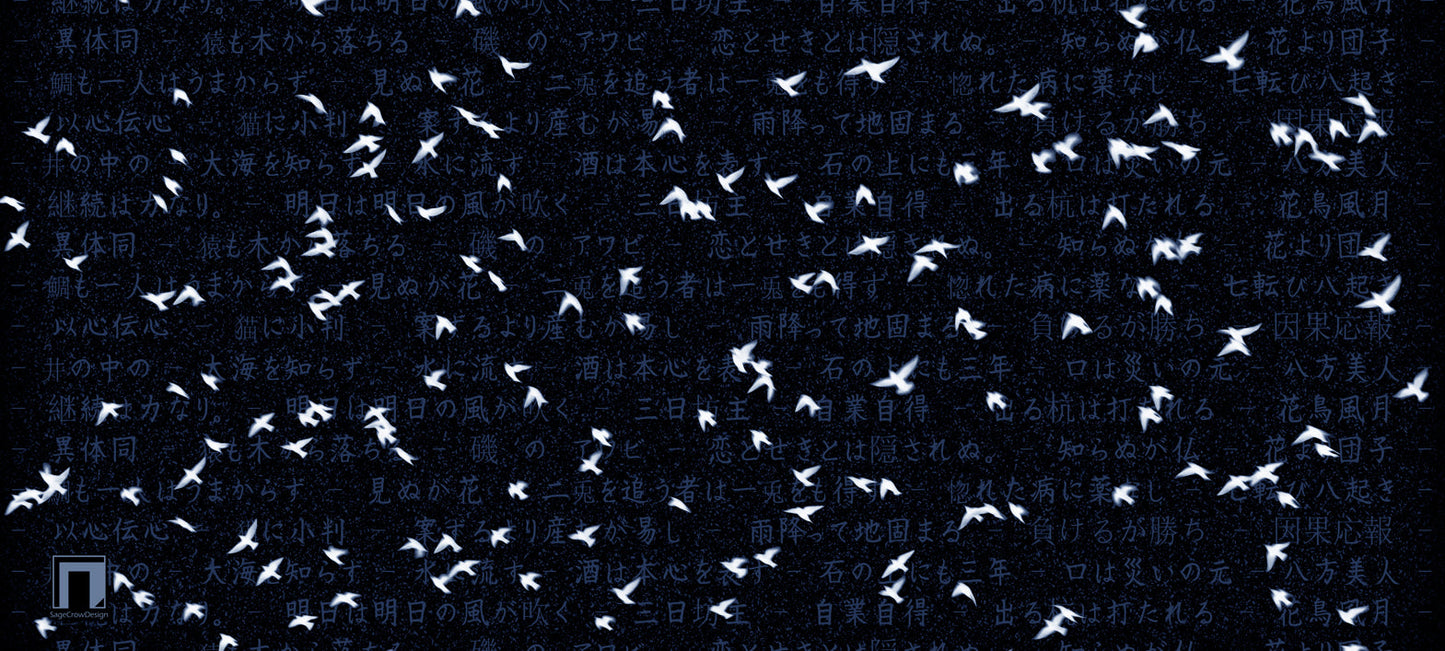 Flight Pattern Alpha Deskmat - Dark Theme