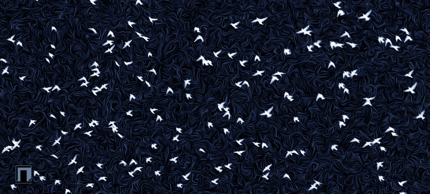 Flight Pattern Alpha Deskmat - Dark Theme