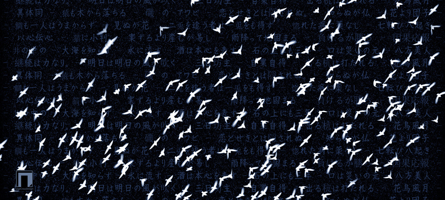 Flight Pattern Beta Deskmat - Dark Theme