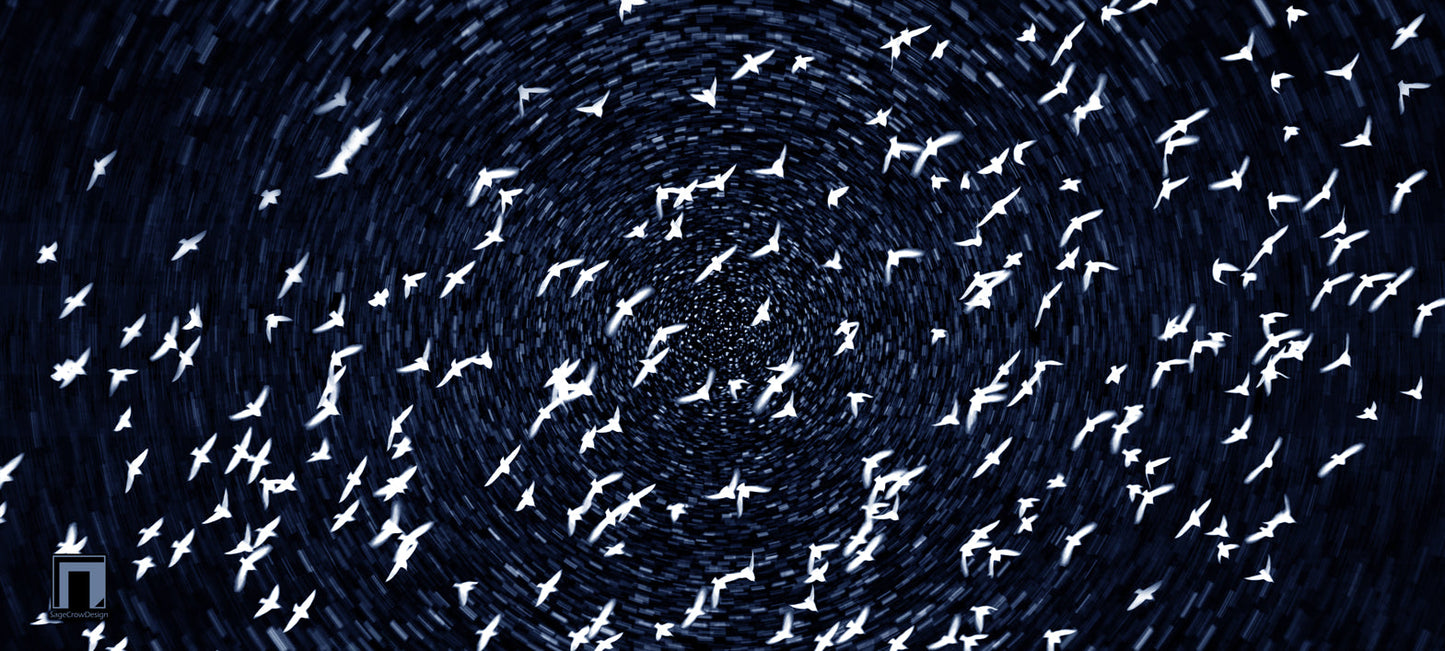 Flight Pattern Beta Deskmat - Dark Theme