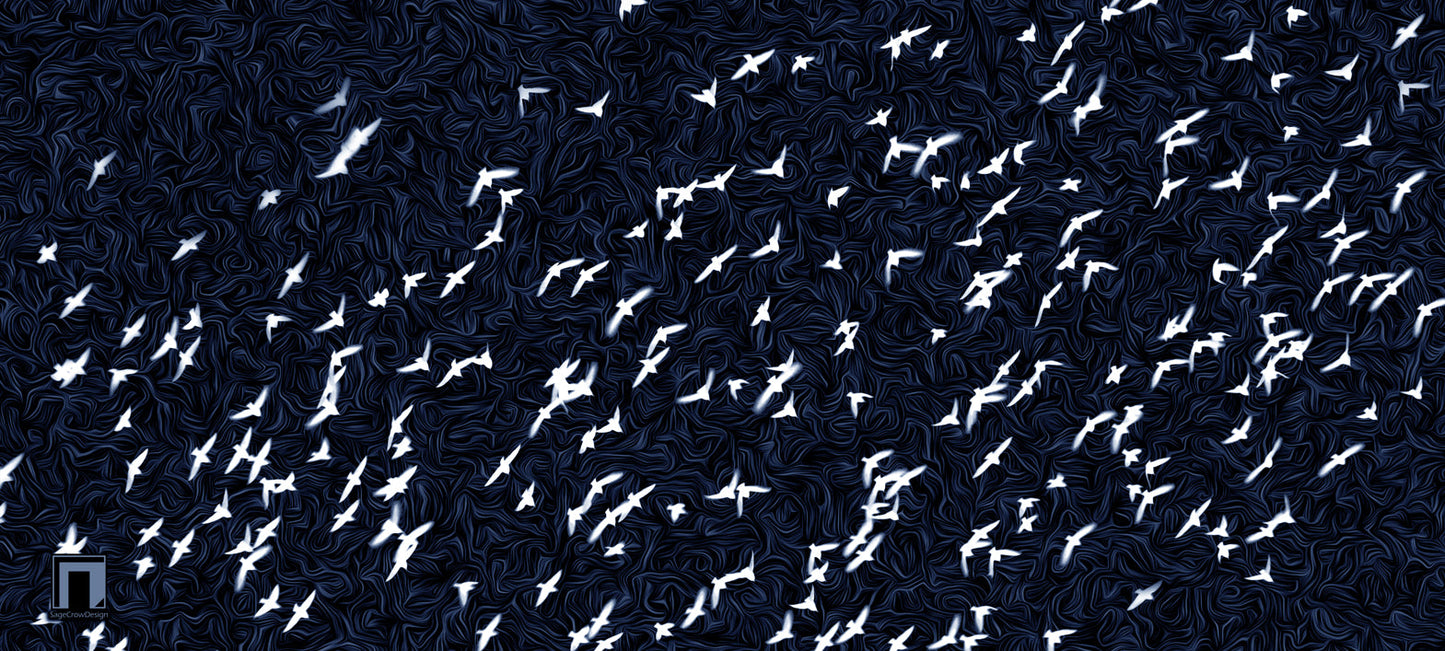 Flight Pattern Beta Deskmat - Dark Theme
