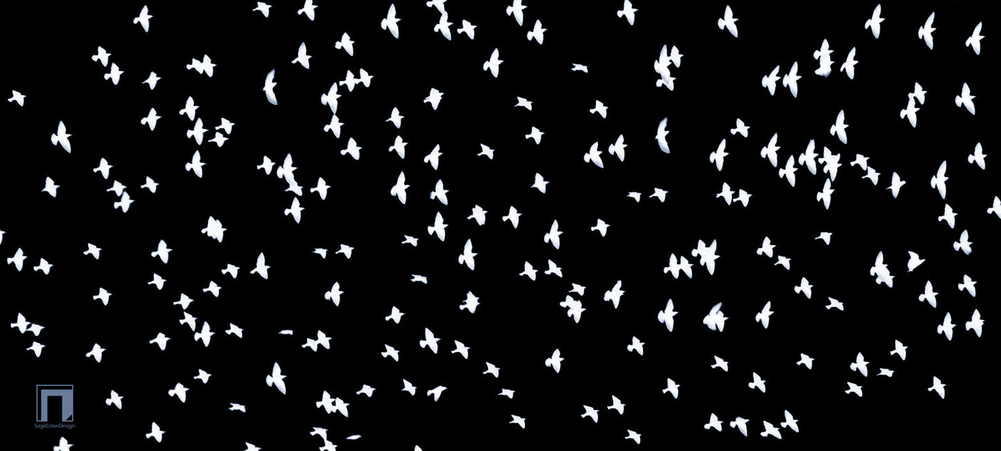 Flight Pattern Gamma Deskmat - Dark Theme