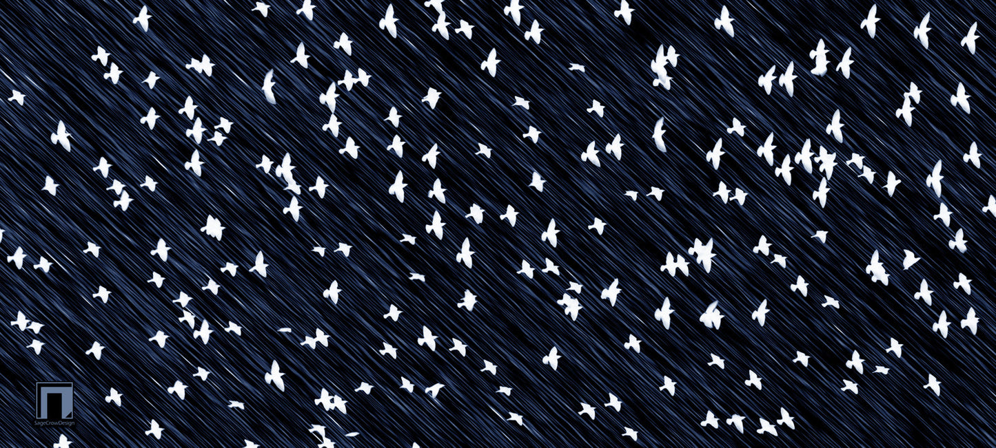 Flight Pattern Gamma Deskmat - Dark Theme