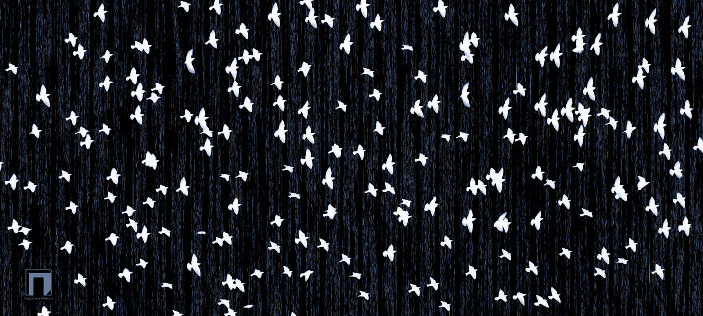 Flight Pattern Gamma Deskmat - Dark Theme