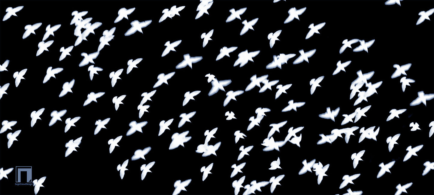 Flight Pattern Delta Deskmat - Dark Theme
