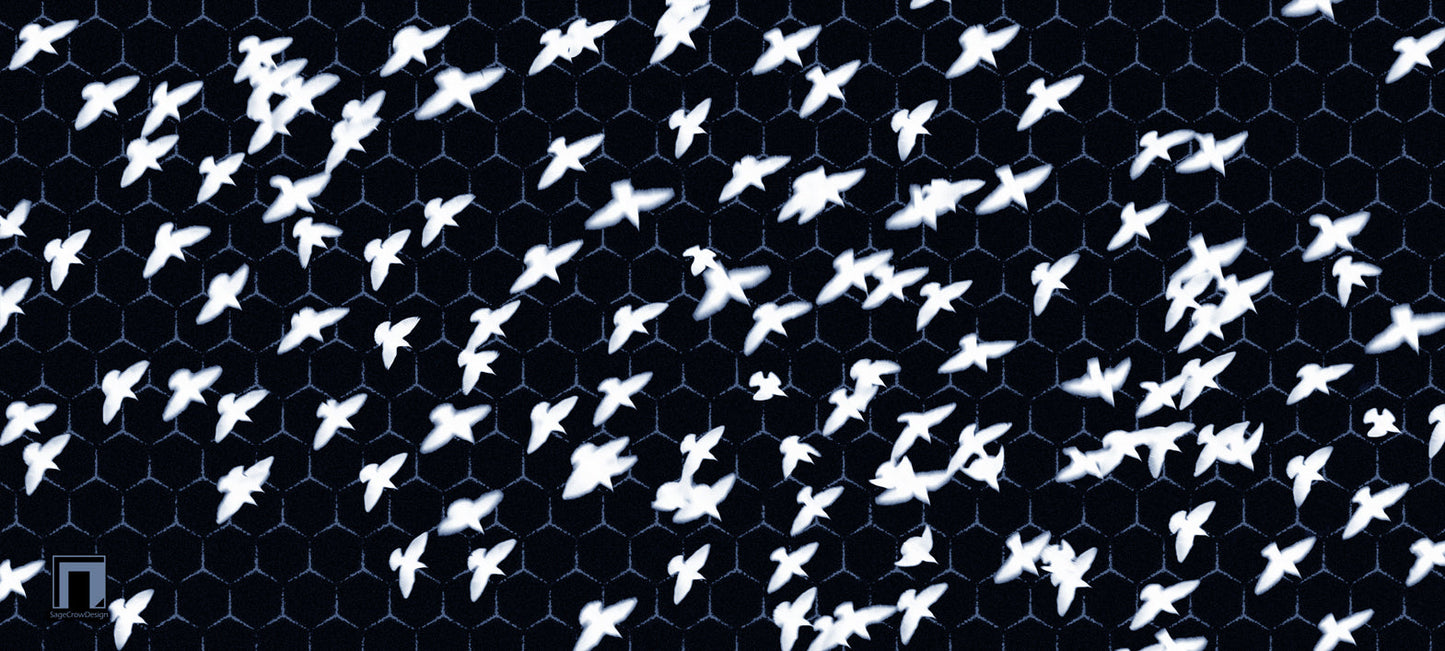 Flight Pattern Delta Deskmat - Dark Theme