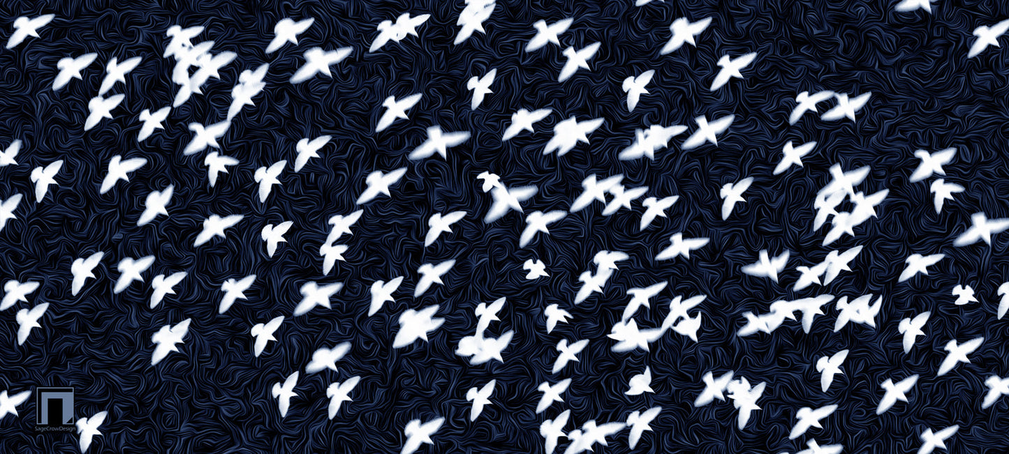 Flight Pattern Delta Deskmat - Dark Theme