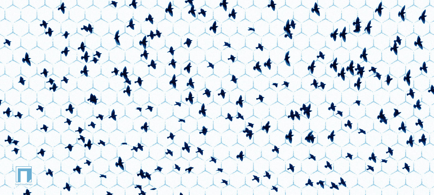Flight Pattern Gamma Deskmat - Light Theme