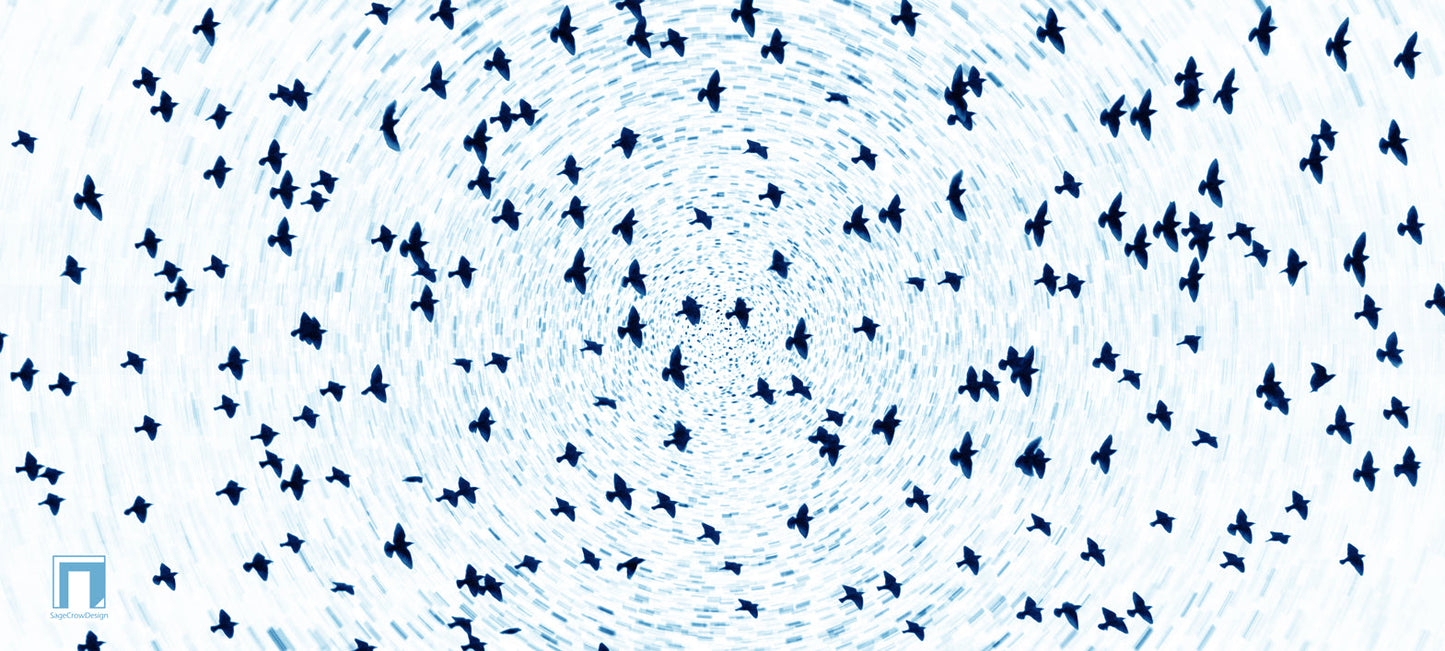 Flight Pattern Gamma Deskmat - Light Theme