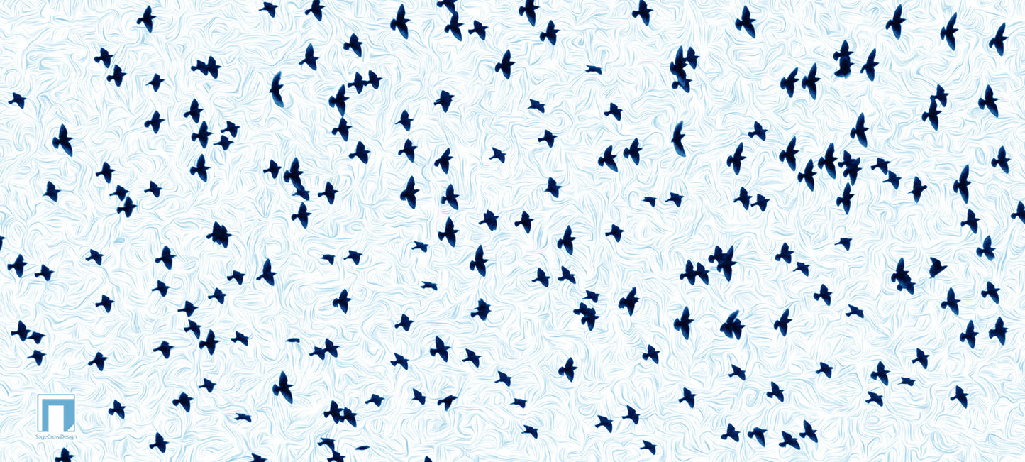 Flight Pattern Gamma Deskmat - Light Theme