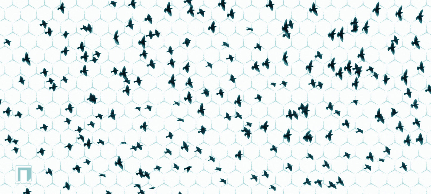 Flight Pattern Gamma Deskmat - Light Theme