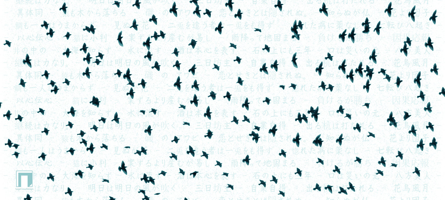 Flight Pattern Gamma Deskmat - Light Theme